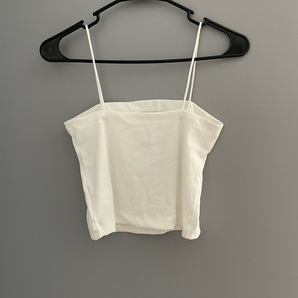 NWT Ribbed Crop Top - Picture 2 of 4